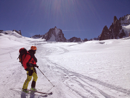 Vallée Blanche En Ski