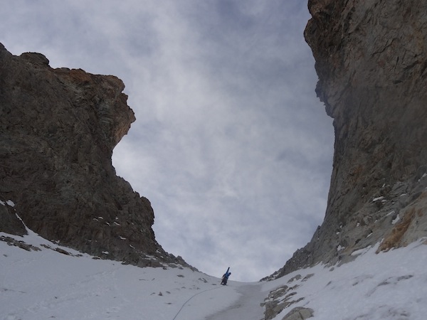 Couloir du Coup de Sabre, Yves & Francis