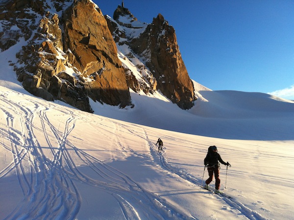 Une semaine de goulottes à Chamonix