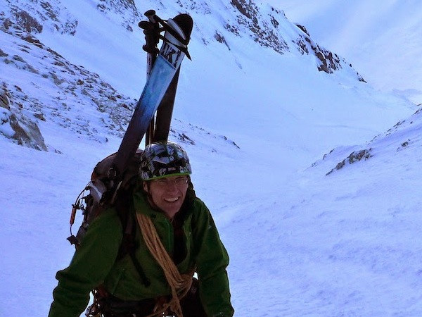 Col Est du Pelvoux et couloir Mettrier avec Francis