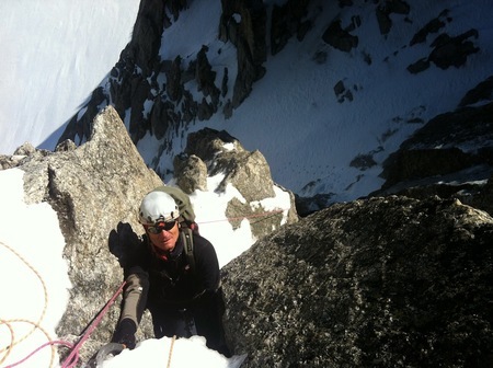 Goulotte Escarra Chamonix