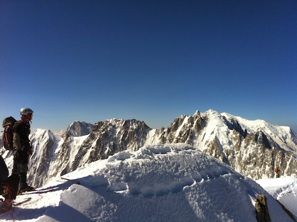 Goulotte Escarra et couloir nord de la Grande Fourche