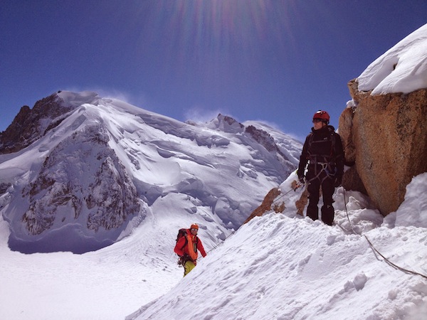 Stage goulottes à Chamonix