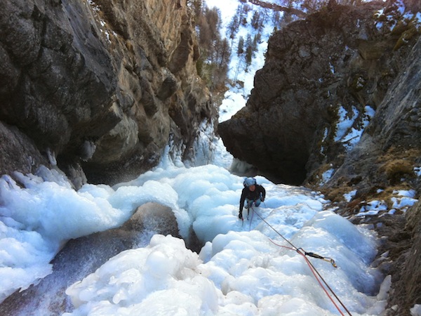 Stage perfectionnement en glace, massif des Ecrins