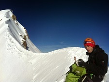 Aiguille Verte Couloir Whymper 2