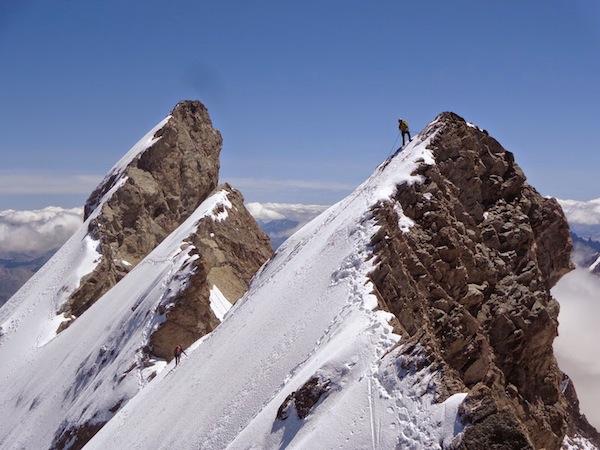 Face nord de la Meije : le Z