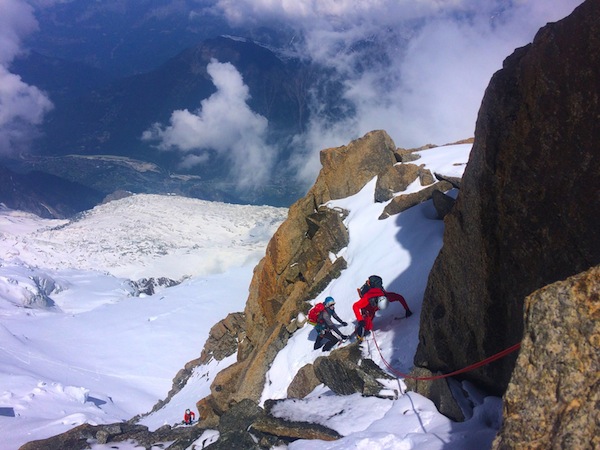 Goulotte Chéré intégrale, Mont Blanc du Tacul