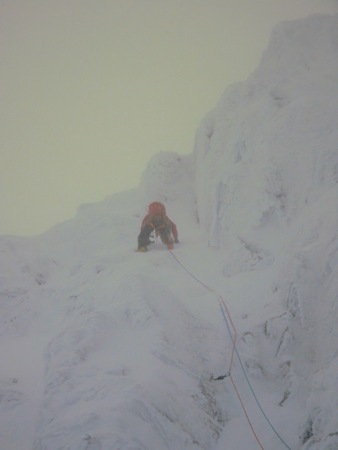 Ne Burtress , Alpinisme Hivernal